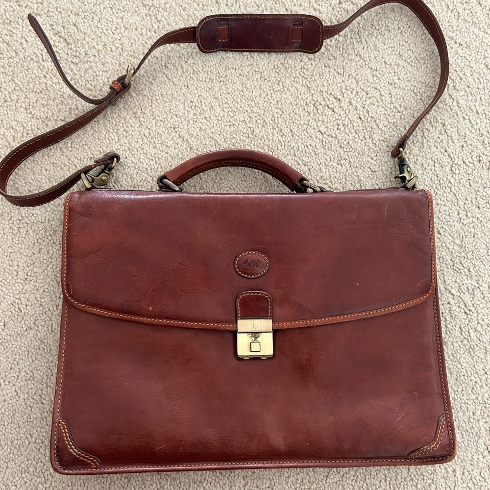Vintage men briefcase